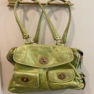 Coach Peyton handbag Limited Edition green 13546.